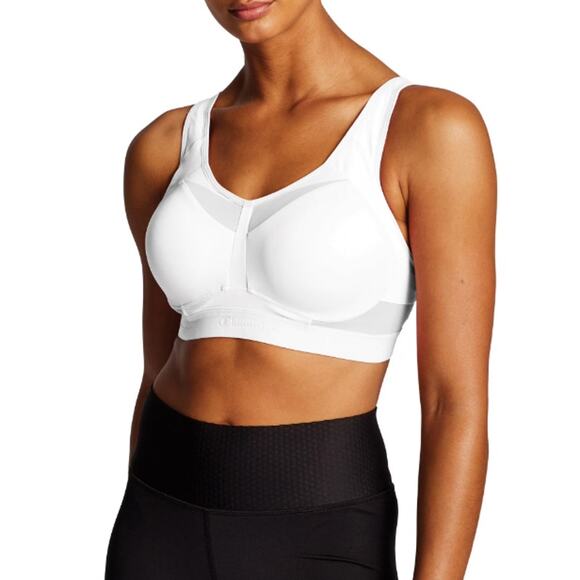 Champion Women's White Motion Control Underwire Sports Bra Size 36 DD - Picture 1 of 8